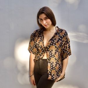 Urban Outfitters Poker Button-down